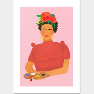 Frida Posters and Art